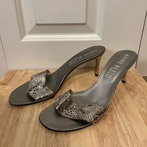 Anne Klein Silver Heels